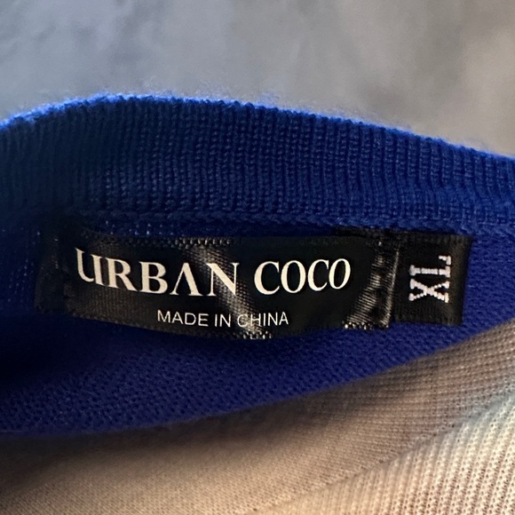 Elegant Royal Blue Women's Cardigan - Picture 2 of 6